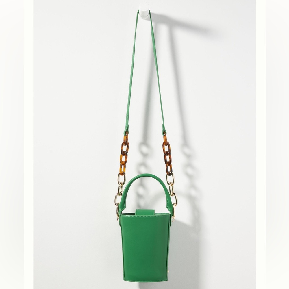 Anthropologie Green Crossbody Bag. Price Firm It's Beautiful!